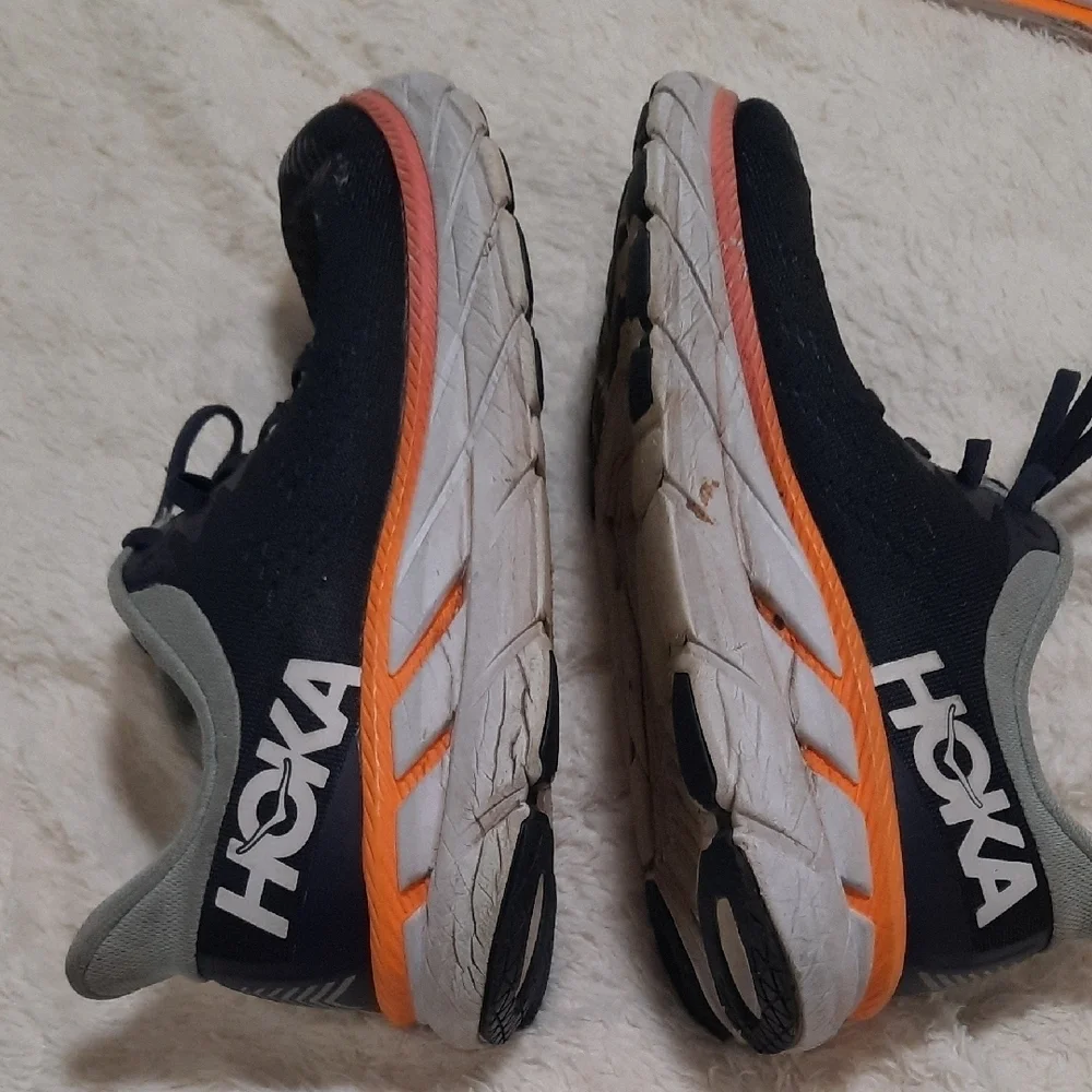 Hoka One One Athletic Shoes with Mesh Upper